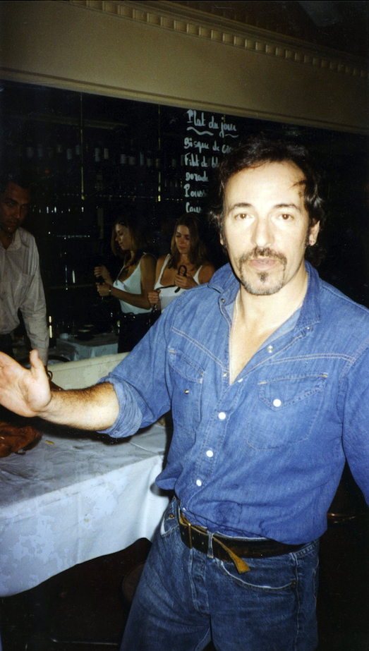 Bruce Springsteen at France-Soir in 1997

